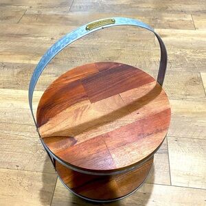 Hearth and hand two tier cake stand